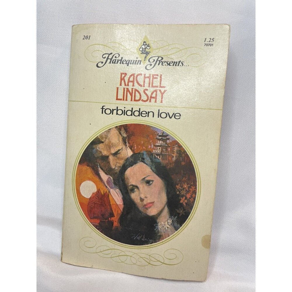 Lindsay, Rachel Forbidden Love Harlequin Presents 201 Vintage Paperback Book